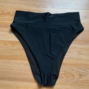 Aerie high cut cheeky bikini bottom